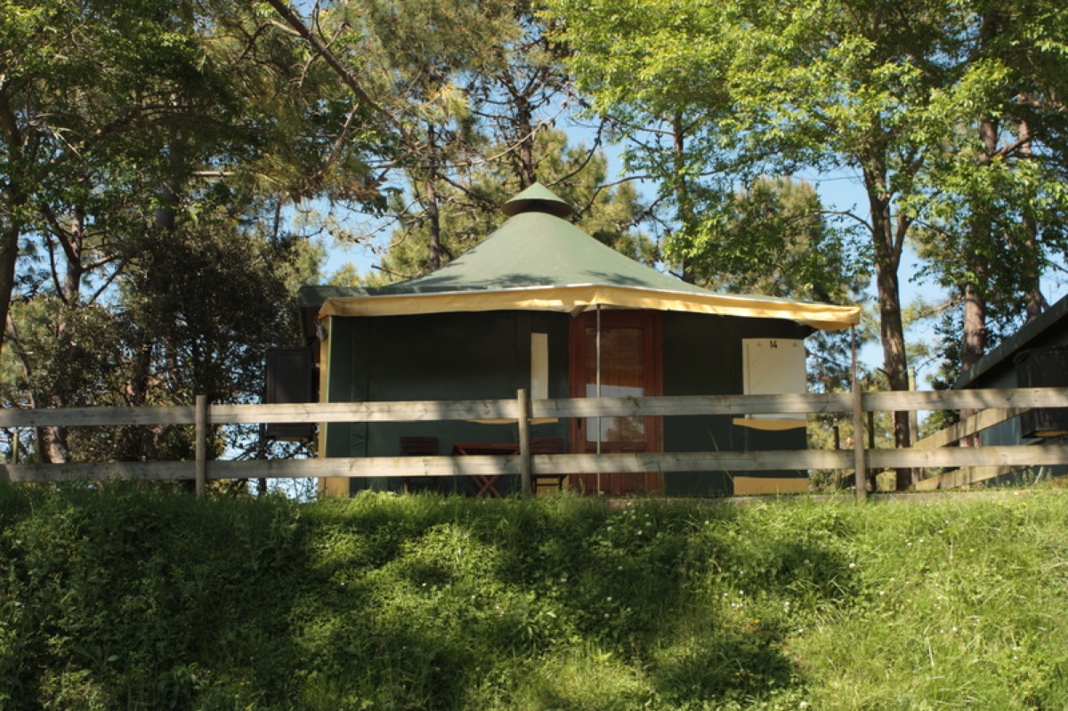 Terraza bungalow de frente, San Vicente de la Barquera, Cantabria