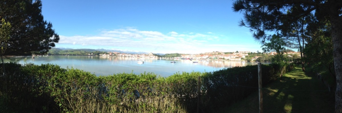 Vista panorámica San Vicente desde el camping